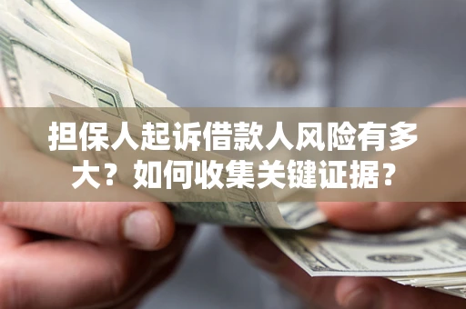 武汉担保人起诉借款人风险有多大？如何收集关键证据？