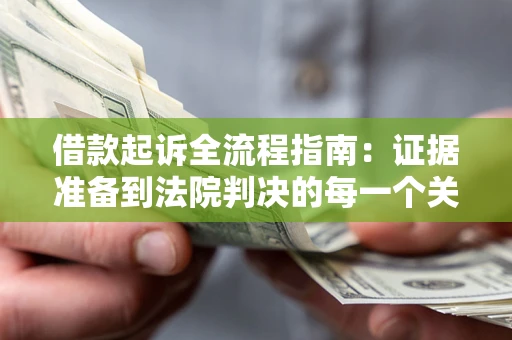 武汉借款起诉全流程指南：证据准备到法院判决的每一个关键步骤