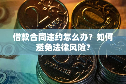 武汉借款合同违约怎么办？如何避免法律风险？