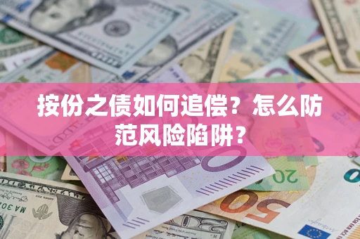 武汉按份之债如何追偿？怎么防范风险陷阱？